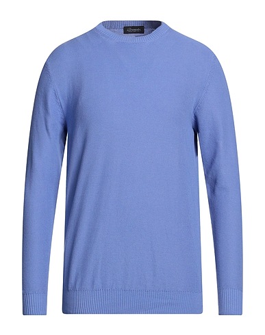 DRUMOHR Jumper Light blue 100% Cotton