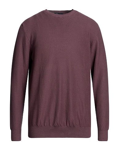 DRUMOHR Jumper Dark purple 100% Cotton