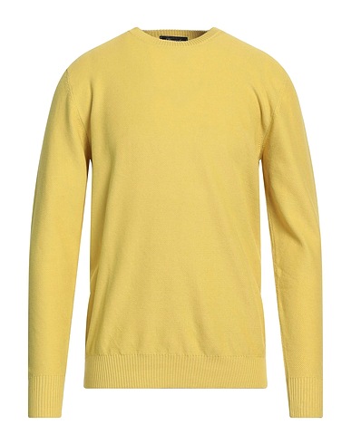 DRUMOHR Pullover Senf 100% Baumwolle