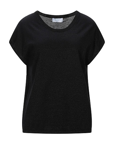 BE YOU by GERALDINE ALASIO Pullover Nero 86% Lana, 14% Poliammide
