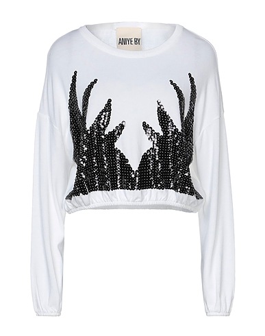 ANIYE BY Jumper White 85% Viscose, 15% Polyester