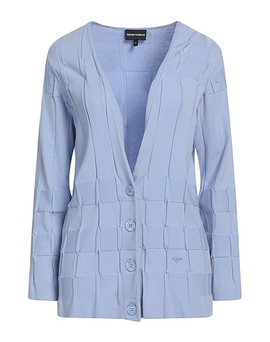EMPORIO ARMANI Cardigan Lilla 70% Viscosa, 30% Poliestere