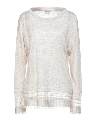BALLANTYNE Pullover Beige 70% Lino, 30% Viscosa