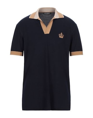 Dolce & Gabbana Polo Shirts In Blue