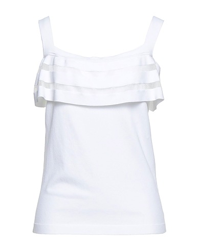 D.EXTERIOR Jumper White 73% Viscose, 27% Polyester