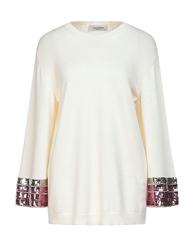 VALENTINO GARAVANI Sweater Ivory 70% Virgin Wool, 30% Cashmere