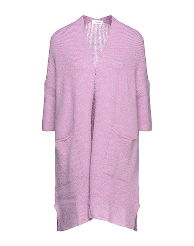 AMERICAN VINTAGE Cardigan Mauve 32% Wool, 30% Acrylic, 20% Mohair wool, 16% Polyamide, 2% Elastane