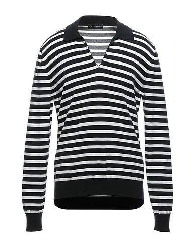 DOLCE&GABBANA Sweater Black 70% Cotton, 24% Silk, 6% Cashmere