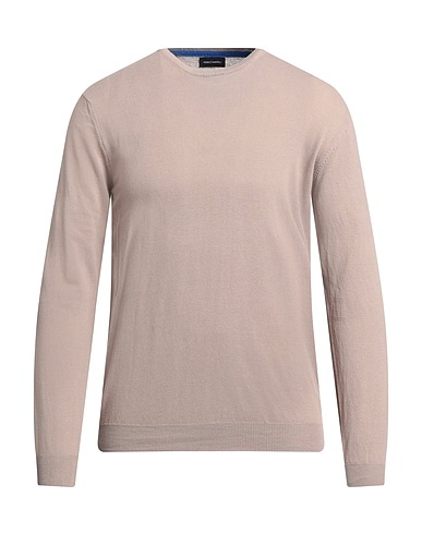 ANGELO NARDELLI Jumper Light brown 100% Cotton