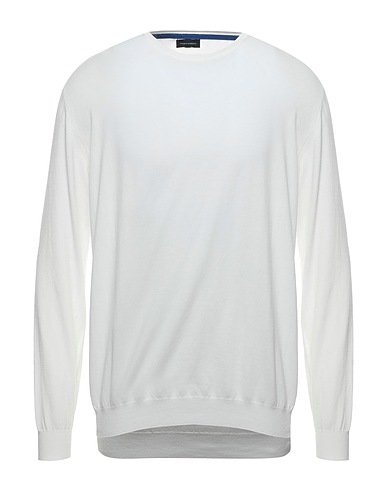 ANGELO NARDELLI Jumper White 100% Cotton