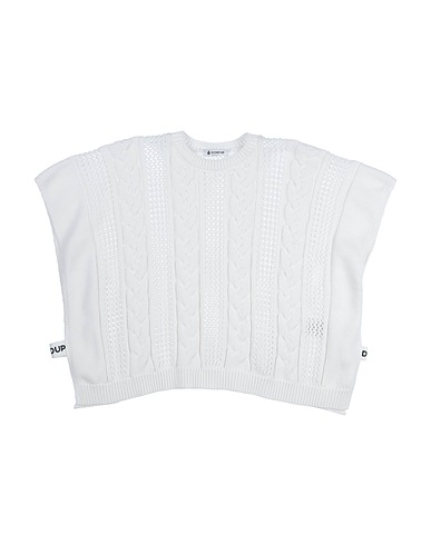 DONDUP Cloak White 100% Cotton