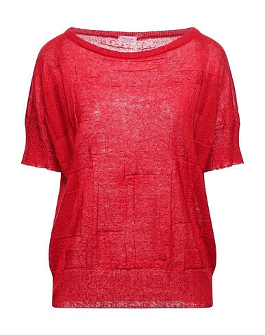 ROSSOPURO Jumper Red 100% Linen