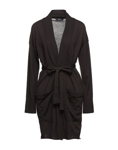 Alpha Studio Cardigans In Dark Brown