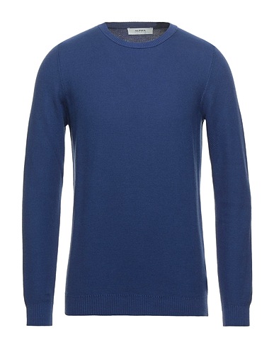 ALPHA STUDIO Jumper Blue 100% Cotton