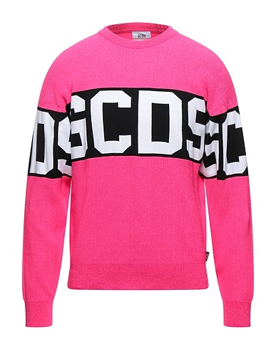 GCDS Jumper Fuchsia 74% Cotton, 26% Polyamide