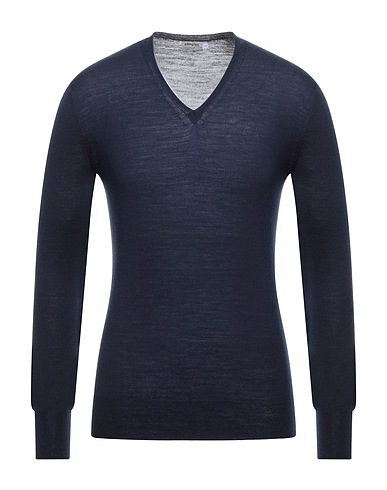 OLIMPIAS Pullover Blu notte 100% Lana