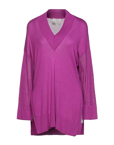N.O.W. ANDREA ROSATI CASHMERE Jumper Mauve 70% Viscose, 15% Polyamide, 15% Cashmere