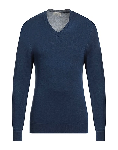 N.O.W. ANDREA ROSATI CASHMERE Jumper Navy blue 70% Viscose, 15% Polyamide, 15% Cashmere