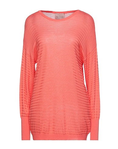N.O.W. ANDREA ROSATI CASHMERE Pullover Salmone 70% Viscosa, 15% Poliammide, 15% Cachemire