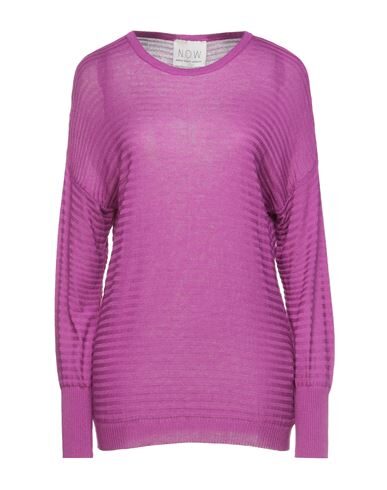 N.o.w. Andrea Rosati Cashmere N. O.w. Andrea Rosati Cashmere Woman Sweater Purple Size L Viscose, Polyamide, Cashmere