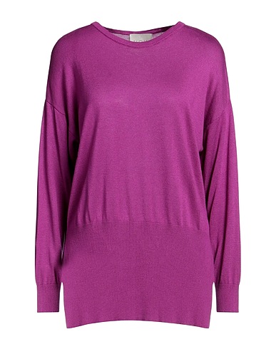 N.O.W. ANDREA ROSATI CASHMERE Jumper Mauve 70% Viscose, 15% Polyamide, 15% Cashmere