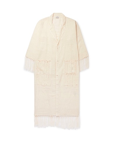 ACNE STUDIOS Cardigan Avorio 46% Canapa, 34% Cotone, 20% Nylon