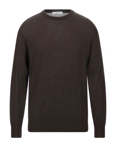 Vneck Sweaters In Dark Brown