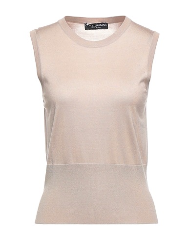 DOLCE&GABBANA Jumper Beige 100% Silk