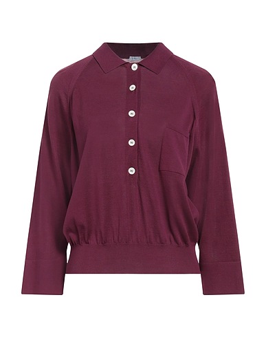 MALO Sweater Plum 100% Cotton