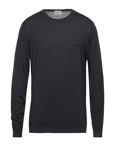 BROOKSFIELD Pullover Antracite 100% Lana Vergine