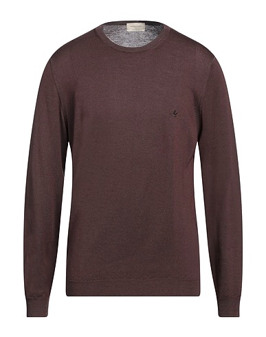 BROOKSFIELD Jumper Brown 100% Virgin Wool
