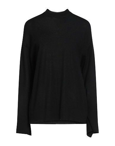 ALYSI Pullover CRÈME Schwarz 100% Wolle