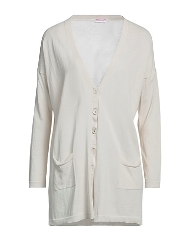 ROSSOPURO カーディガン ベージュ コットン 100%