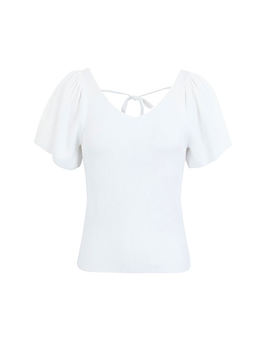 ONLY Jumper White 100% Polyamide