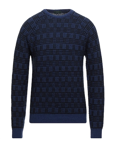 ZANONE Πουλόβερ BY SLOWEAR BLU 82% Παρθένο μαλλί, 13% Μάλλινο μοχέρ, 5% Πολυαμίδη