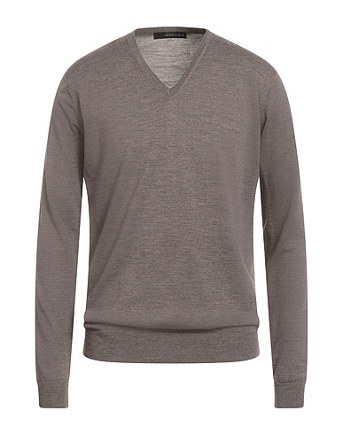 JEORDIE'S Jumper Taupe 100% Virgin Wool