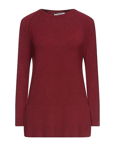 TSD12 Pullover Ziegelrot 46% Modal, 40% Acryl, 14% Polyamid