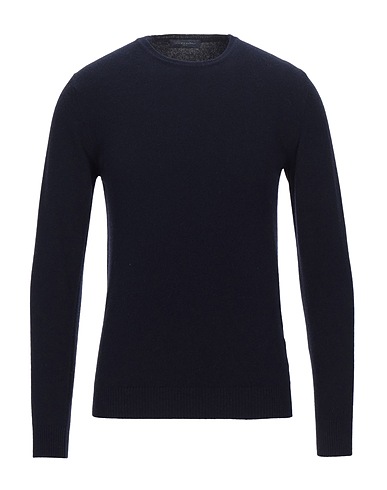 DANIELE FIESOLI Jumper Midnight blue 90% Merino Wool, 10% Cashmere