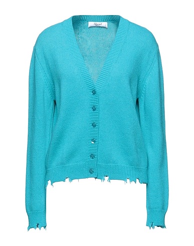 BLUGIRL Cardigan Turquoise 47% Wool, 30% Viscose, 15% Polyacrylic, 8% Cashmere