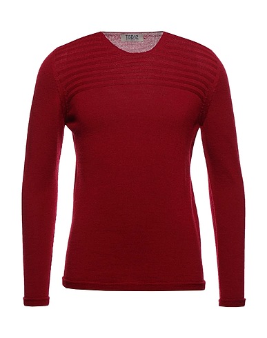 TSD12 Pullover Bordeaux 50% Lana Merino, 50% Acrilico