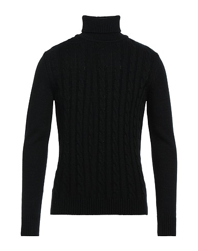 TSD12 Polo neck Black 100% Dralon®