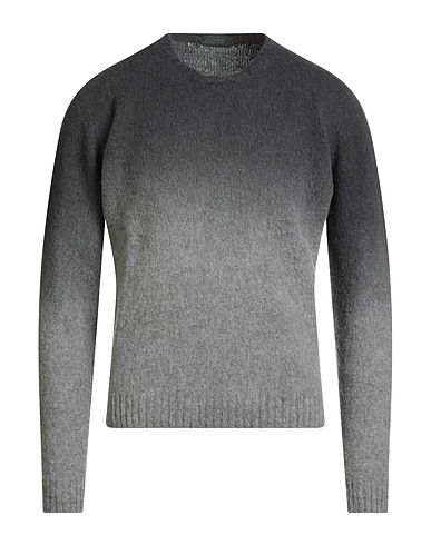 ZANONE Jumper Charcoal 100% Virgin Wool