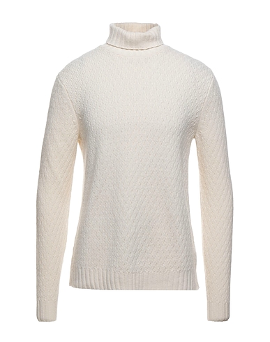 DOMENICO TAGLIENTE Turtleneck Ivory 80% Wool, 20% Acrylic