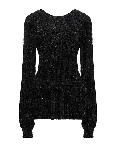 EMPORIO ARMANI Sweater Black 56% Viscose, 44% Polyamide