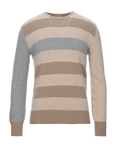 MAJESTIC FILATURES Sweater Beige 50% Merino Wool, 50% Cashmere