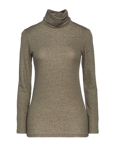 MAJESTIC FILATURES T-shirt Dark green 70% Cotton, 30% Cashmere