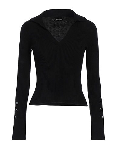 ERMANNO DI ERMANNO SCERVINO Sweater Black 70% Viscose, 30% Polyester