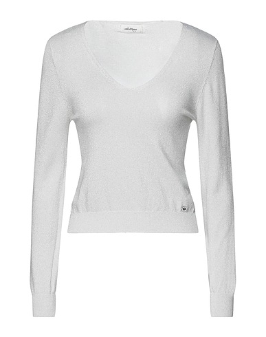 OTTOD'AME Jumper White 79% Viscose, 21% Polyamide