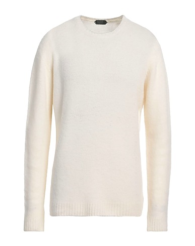 ZANONE Sweater White 100% Virgin Wool