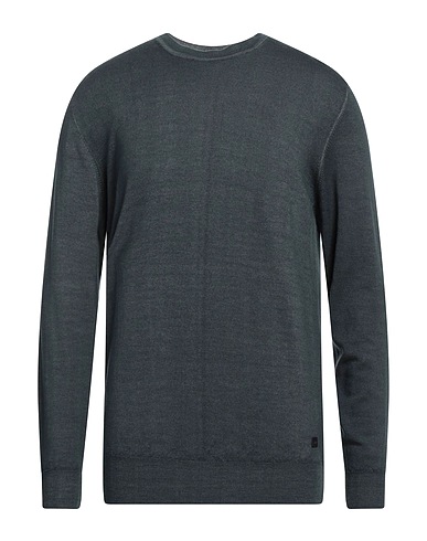 LIU •JO MAN Sweater Charcoal 100% Merino Wool